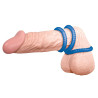 You2Toys Lot de 3 cockrings Lust Bleus